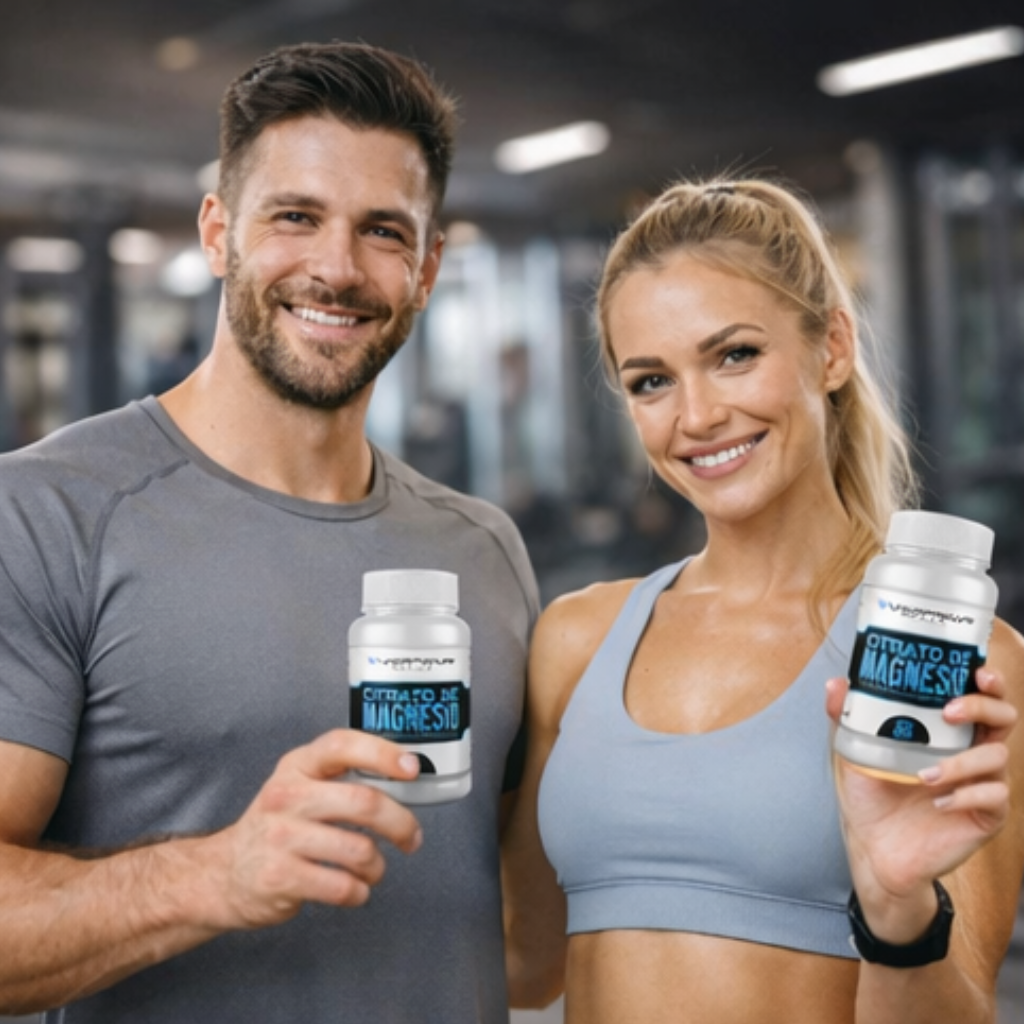 Citrato de Magnesio 400mg 60 Caps - Recuperación muscular