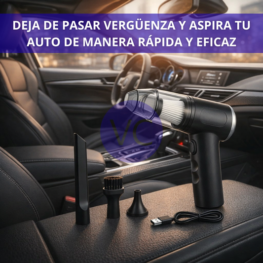 Mini Aspiradora de Auto Portátil