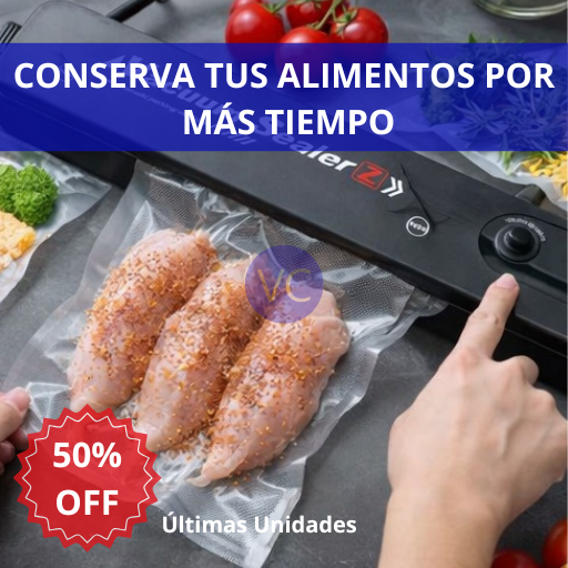 Sellador de Bolsas de Comida al Vacío - Protección y Conservación de Alimentos