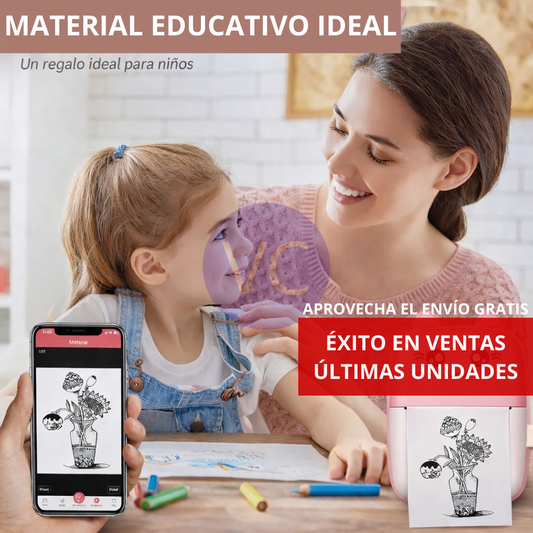 Mini Impresora Portátil - Tareas al Instante